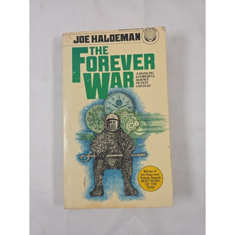 The Forever War Joe Haldeman 1978 Del Rey Ballantine 6th Printing Vintage PB